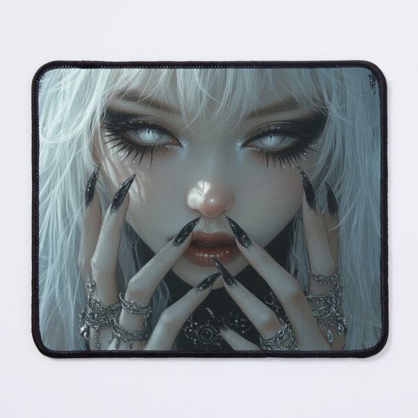 Item preview, Anime Goth Girl designed and sold by CursedbyLilith.