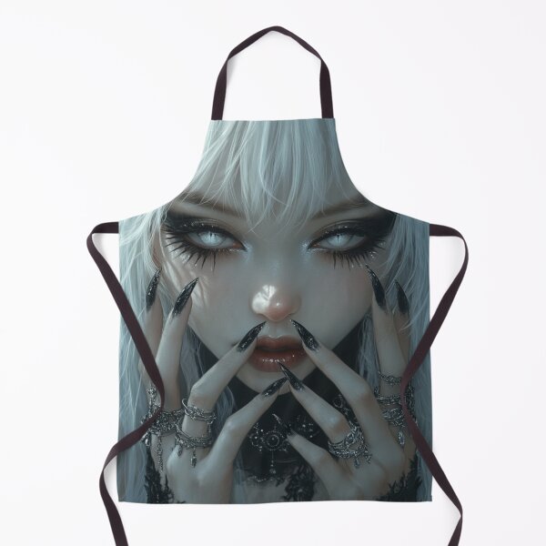 Item preview, Anime Goth Girl designed and sold by CursedbyLilith.