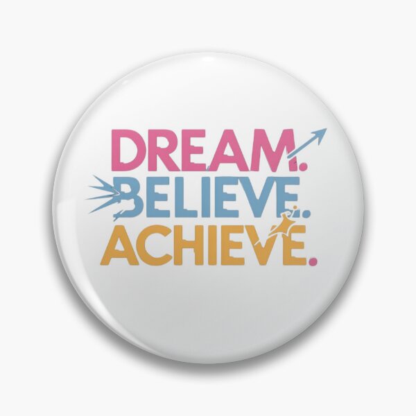 Item preview, Dream. Believe. Achieve. - Inspiring Design with Bold Colors designed and sold by StyleSwitch.