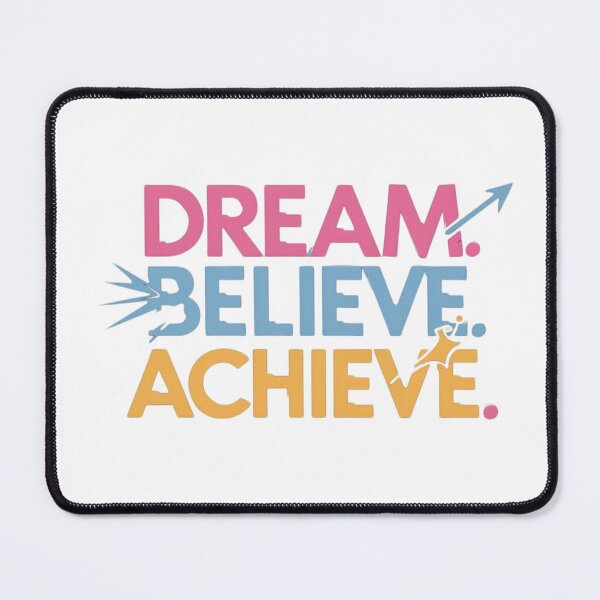 Item preview, Dream. Believe. Achieve. - Inspiring Design with Bold Colors designed and sold by StyleSwitch.