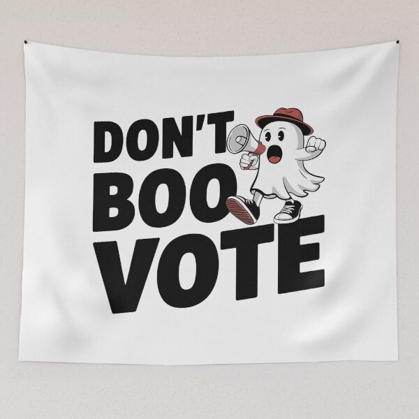 Item preview, Don't Boo. Vote. designed and sold by ATLPen.