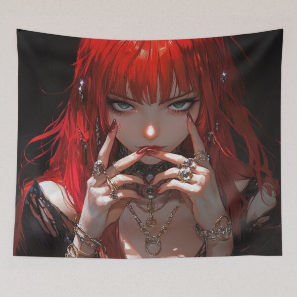 Item preview, Anime Girl designed and sold by CursedbyLilith.