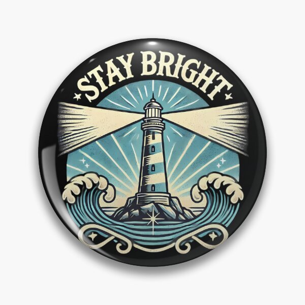 Item preview, Stay Bright and Shine On. designed and sold by Linework Studio.