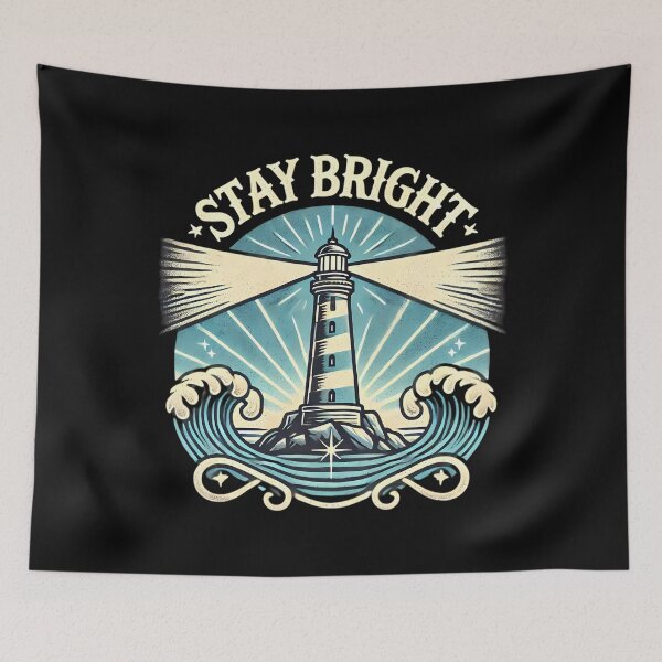 Item preview, Stay Bright and Shine On. designed and sold by Linework Studio.