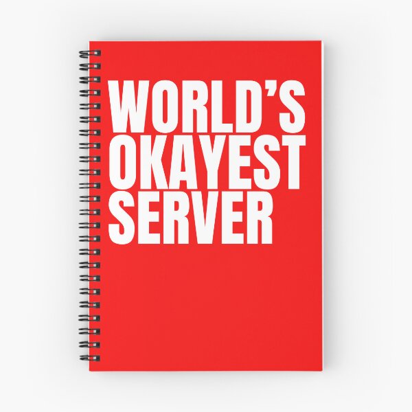 Item preview, World's Okayest Server - White designed and sold by Cutsandsparks.