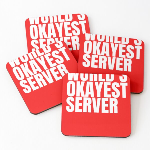 Item preview, World's Okayest Server - White designed and sold by Cutsandsparks.