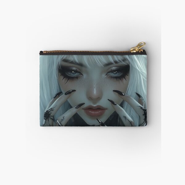Item preview, Anime Goth Girl designed and sold by CursedbyLilith.
