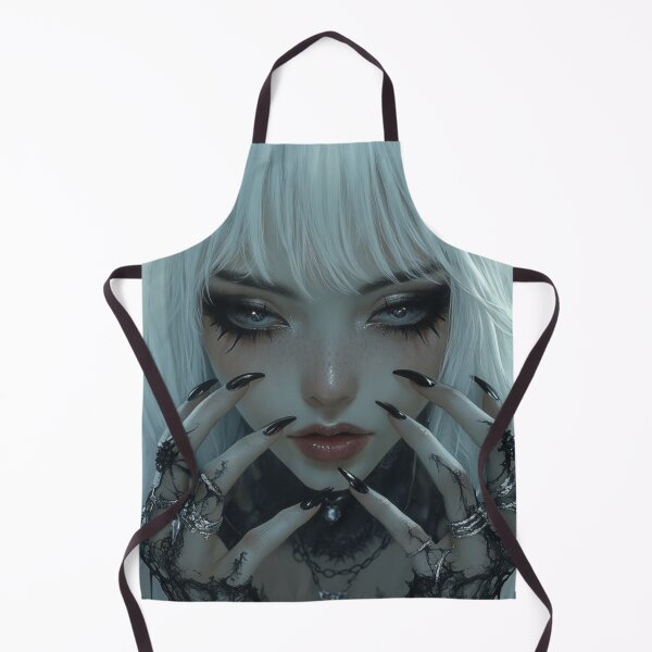 Item preview, Anime Goth Girl designed and sold by CursedbyLilith.
