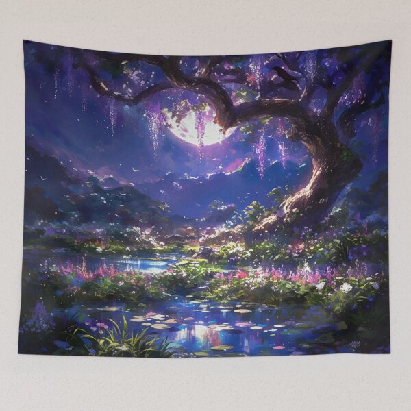 Item preview, Moonlit Tree designed and sold by Dawn van Doorn.