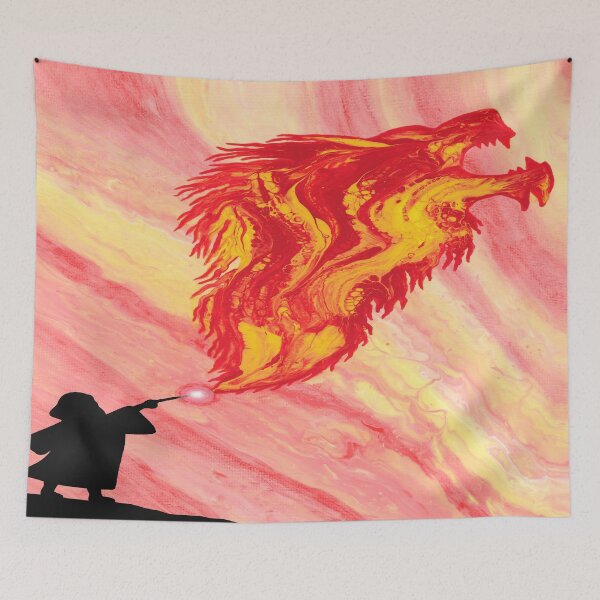 Item preview, Gryffin-Cadabra - Acrylic Pour designed and sold by HandmadeHill.