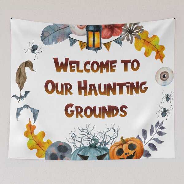 Item preview, Welcome to Our Haunting Grounds designed and sold by Lori Winslow Designs.