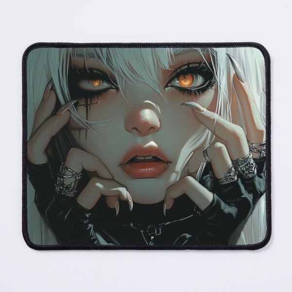 Item preview, Anime Goth Girl designed and sold by CursedbyLilith.