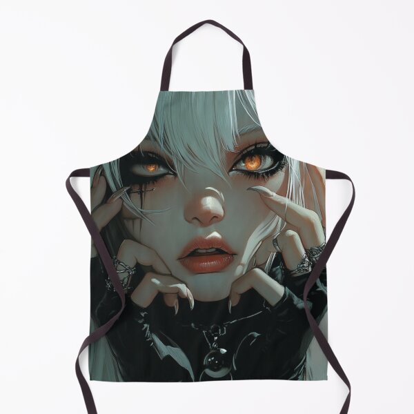 Item preview, Anime Goth Girl designed and sold by CursedbyLilith.