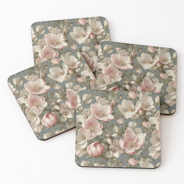 Item preview, Pastel Blossom Chintz Pattern designed and sold by FlowerMeFlorals.