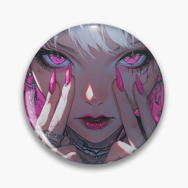 Item preview, Pink Anime Girl designed and sold by CursedbyLilith.