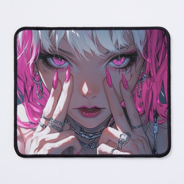 Item preview, Pink Anime Girl designed and sold by CursedbyLilith.