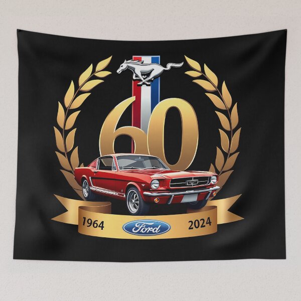 Item preview, Ford Mustang 60th designed and sold by ShaneWalkerArt.
