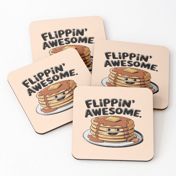 Item preview, Flippin' Awesome Pancake Stack Funny Breakfast Design designed and sold by InkredibleZ.