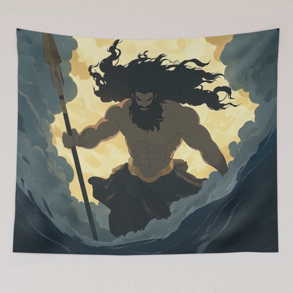 Item preview, God of sea | Anime style designed and sold by ComicsFactory.