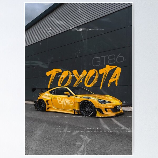 Vista previa del artículo con la obra «Toyota GT86», diseñado y vendido por emxlix.