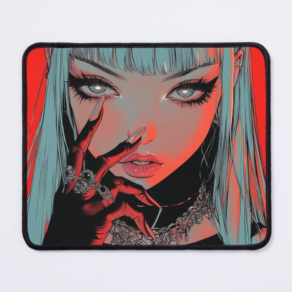Item preview, Goth Anime Girl designed and sold by CursedbyLilith.