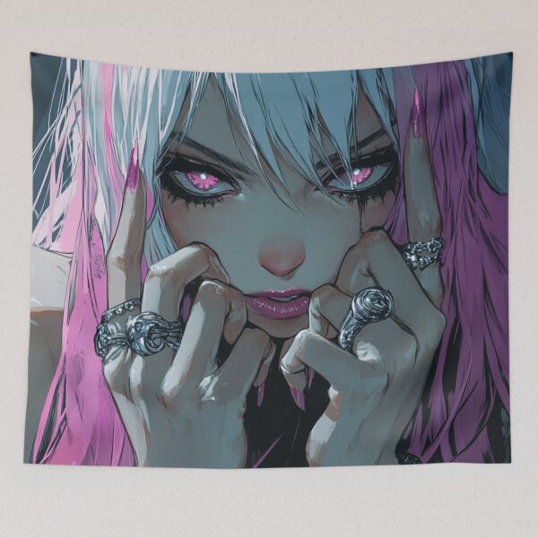 Item preview, Emo Anime Girl designed and sold by CursedbyLilith.