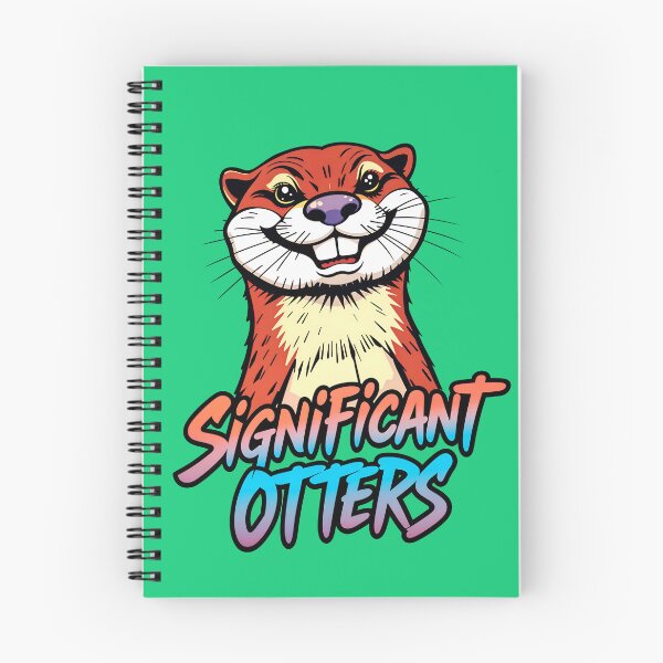 Item preview, Significant Otters Funny Animal Quote designed and sold by TheArtOfPat.