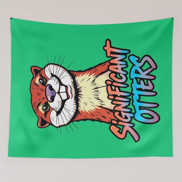 Item preview, Significant Otters Funny Animal Quote designed and sold by TheArtOfPat.