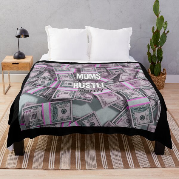 Item preview, Moms Hustle Too (pink) designed and sold by sarcasm84.