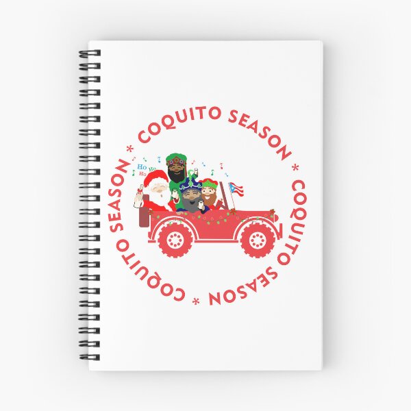 Item preview, Puerto Rico Coquito Season Santa Three Kings Red Christmas Boricua Flag designed and sold by byDarling.