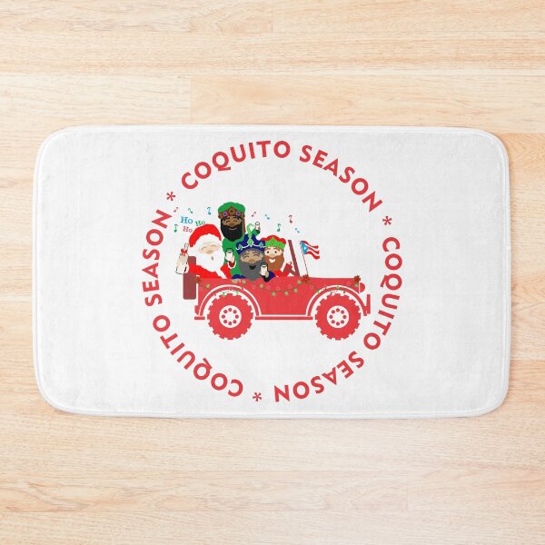 Item preview, Puerto Rico Coquito Season Santa Three Kings Red Christmas Boricua Flag designed and sold by byDarling.
