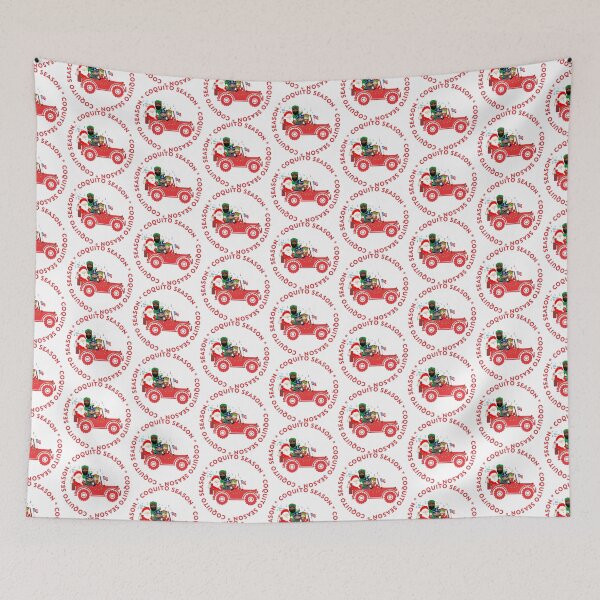 Item preview, Puerto Rico Coquito Season Santa Three Kings Red Christmas Boricua Flag designed and sold by byDarling.