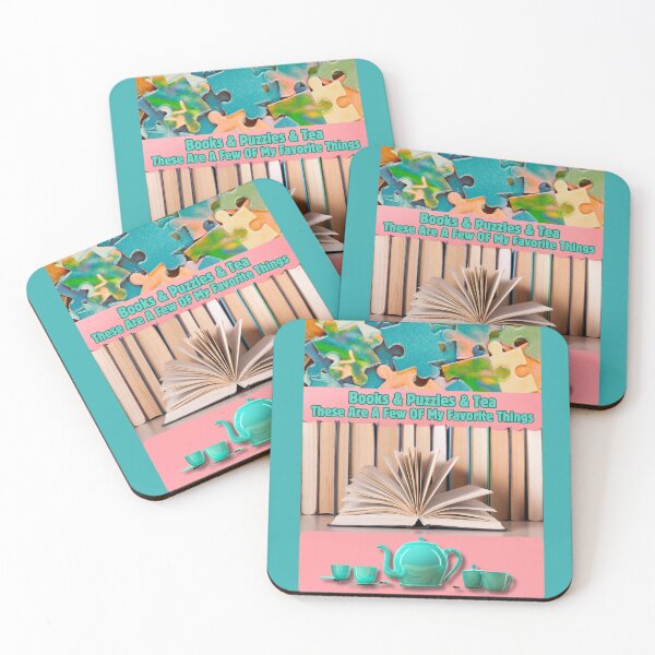 Item preview, Books & Puzzles & Tea designed and sold by AngelGo73.