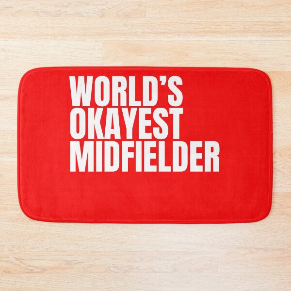 Item preview, World's Okayest Midfielder - White designed and sold by Cutsandsparks.