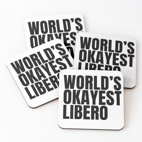 Item preview, World's Okayest Libero - Black designed and sold by Cutsandsparks.