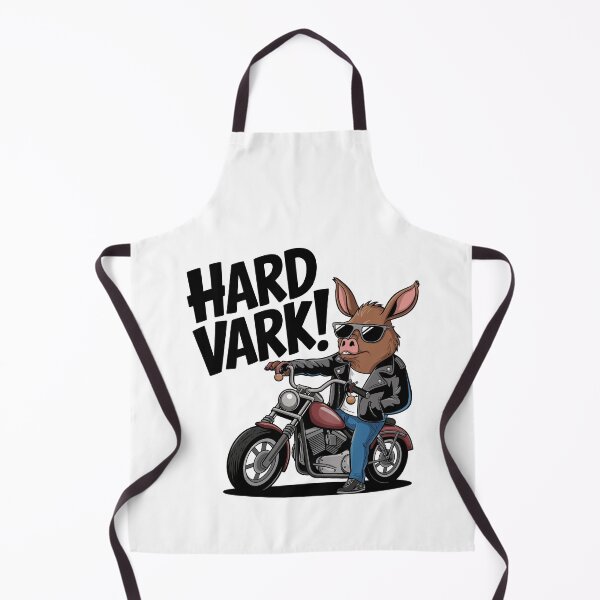 Item preview, Hard Vark! Tough Aardvark on a Motorcycle designed and sold by JPees.
