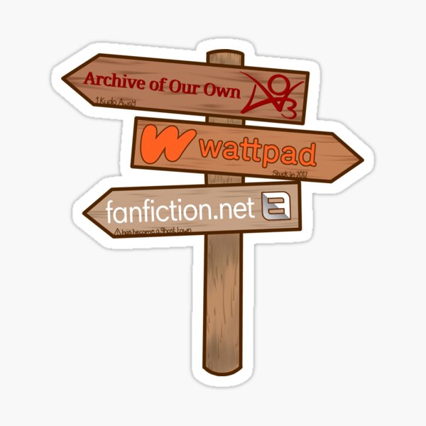 Item preview, fanfic signpost designed and sold by TheHermitCrab.
