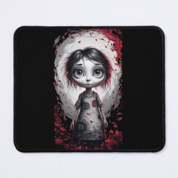 Item preview, A girl with a sewn mouth designed and sold by NiRia Spot.