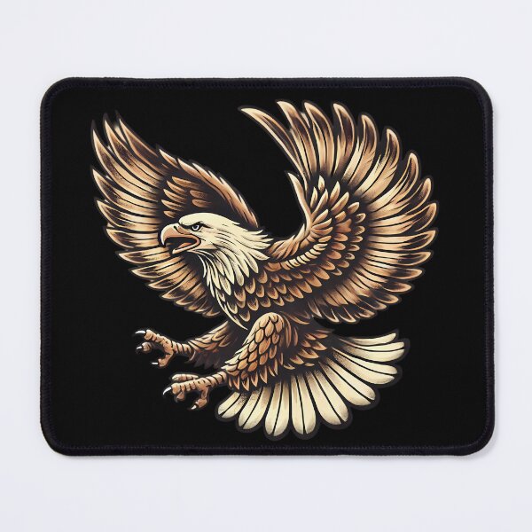 Item preview, Majestic Eagle in Flight. designed and sold by Linework Studio.
