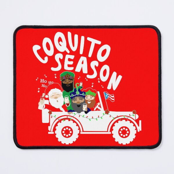 Item preview, Copia de Puerto Rico Coquito Season Santa Three Kings Coquito Christmas Boricua Flag designed and sold by byDarling.