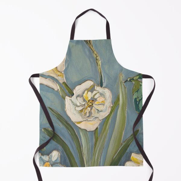 Item preview, Encaustic Art Style With Narcissi, Nigella And Ivy Flowers designed and sold by pixelplaza.
