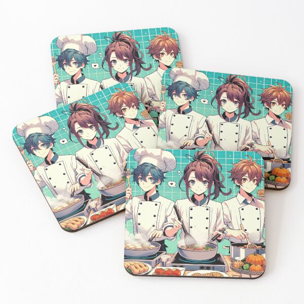 Item preview, Chef de anime estilo pop art designed and sold by artofuniverse.