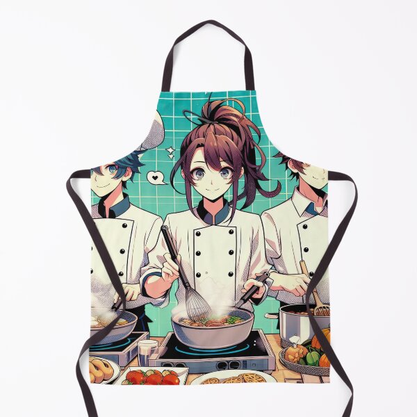 Item preview, Chef de anime estilo pop art designed and sold by artofuniverse.