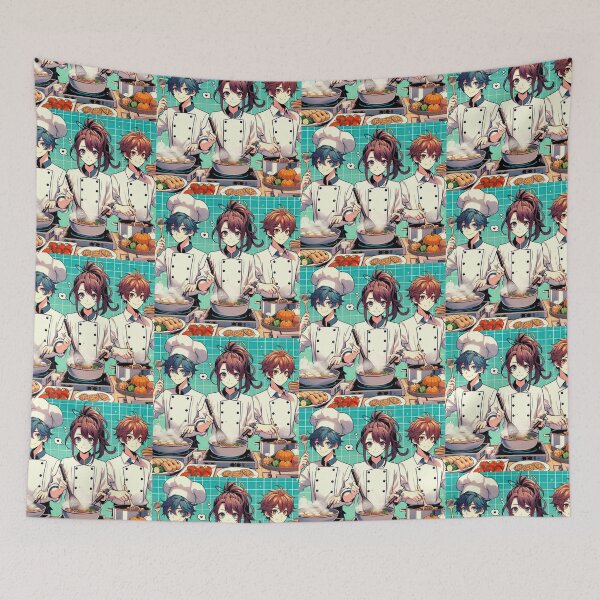 Item preview, Chef de anime estilo pop art designed and sold by artofuniverse.