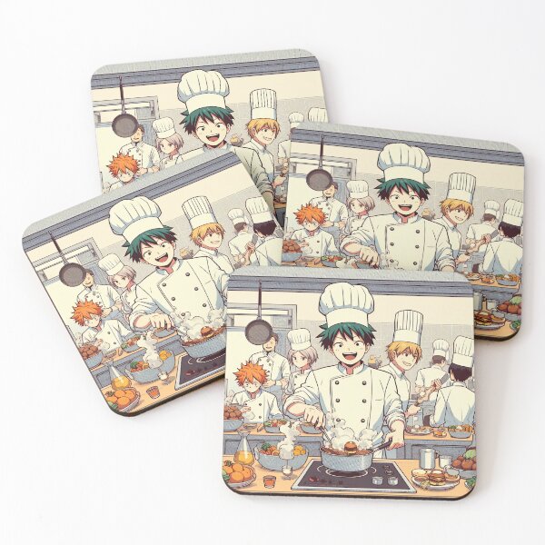 Item preview, Chef de anime estilo pop art designed and sold by artofuniverse.