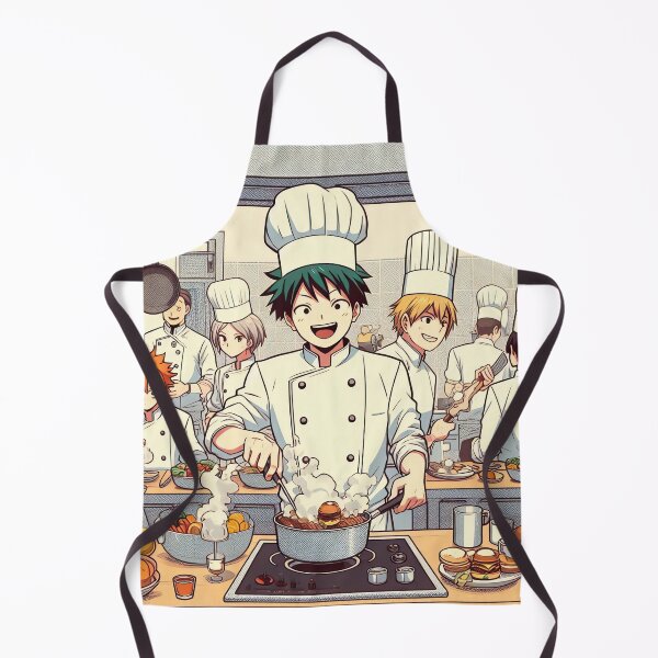 Item preview, Chef de anime estilo pop art designed and sold by artofuniverse.