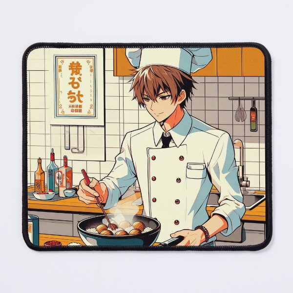 Item preview, Anime Chef Pop Art Style designed and sold by artofuniverse.