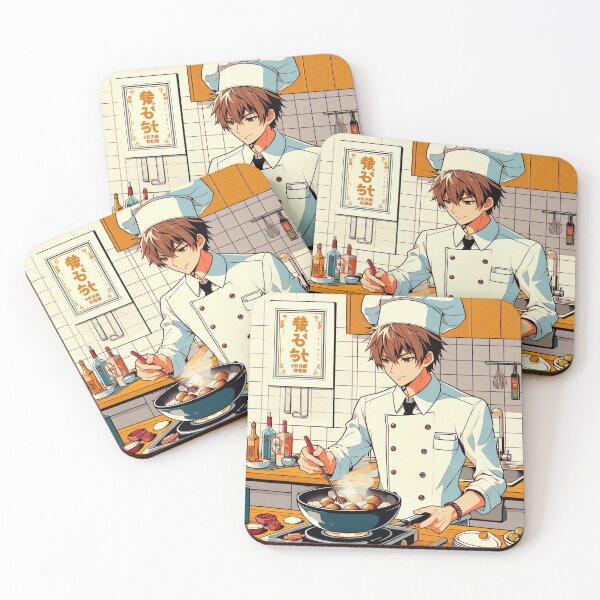 Item preview, Anime Chef Pop Art Style designed and sold by artofuniverse.