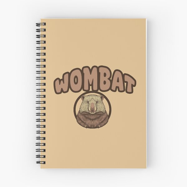 Item preview, wombat animal illustration designed and sold by La Loca.