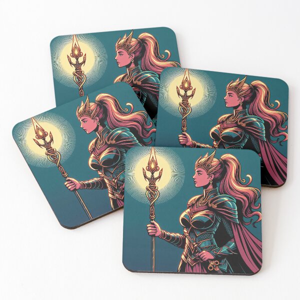 Item preview, Warrior Princess Pop Art Style designed and sold by artofuniverse.